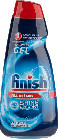 Finish gel za perilicu posuđa Allin1 Shine&Protect, 650 ml