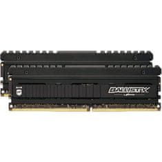 Crucial Ballistix Elite memorija (RAM), DDR4, 16GB (2x8GB), PC4-32000/4000MHz, CL18 SR x8, 1,35V (BLE2K8G4D40BEEAK)