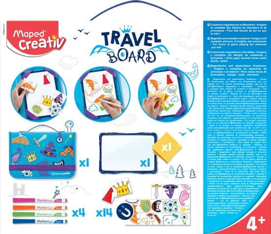 Maped Travel Magnet, kreativni set