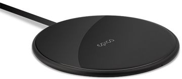 EPICO punjač s ugrađenim kabelom, ultra tanak, bežični, 10 W, crni (9915111300006)