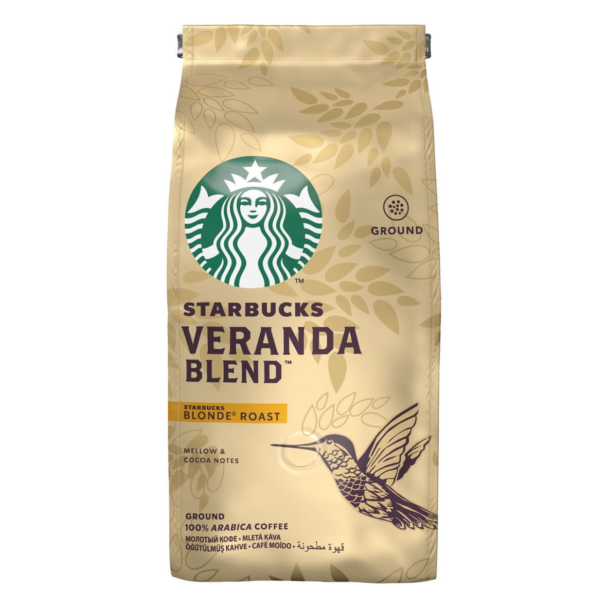 Starbucks Blond Veranda Blend mljevena kava, 200 g