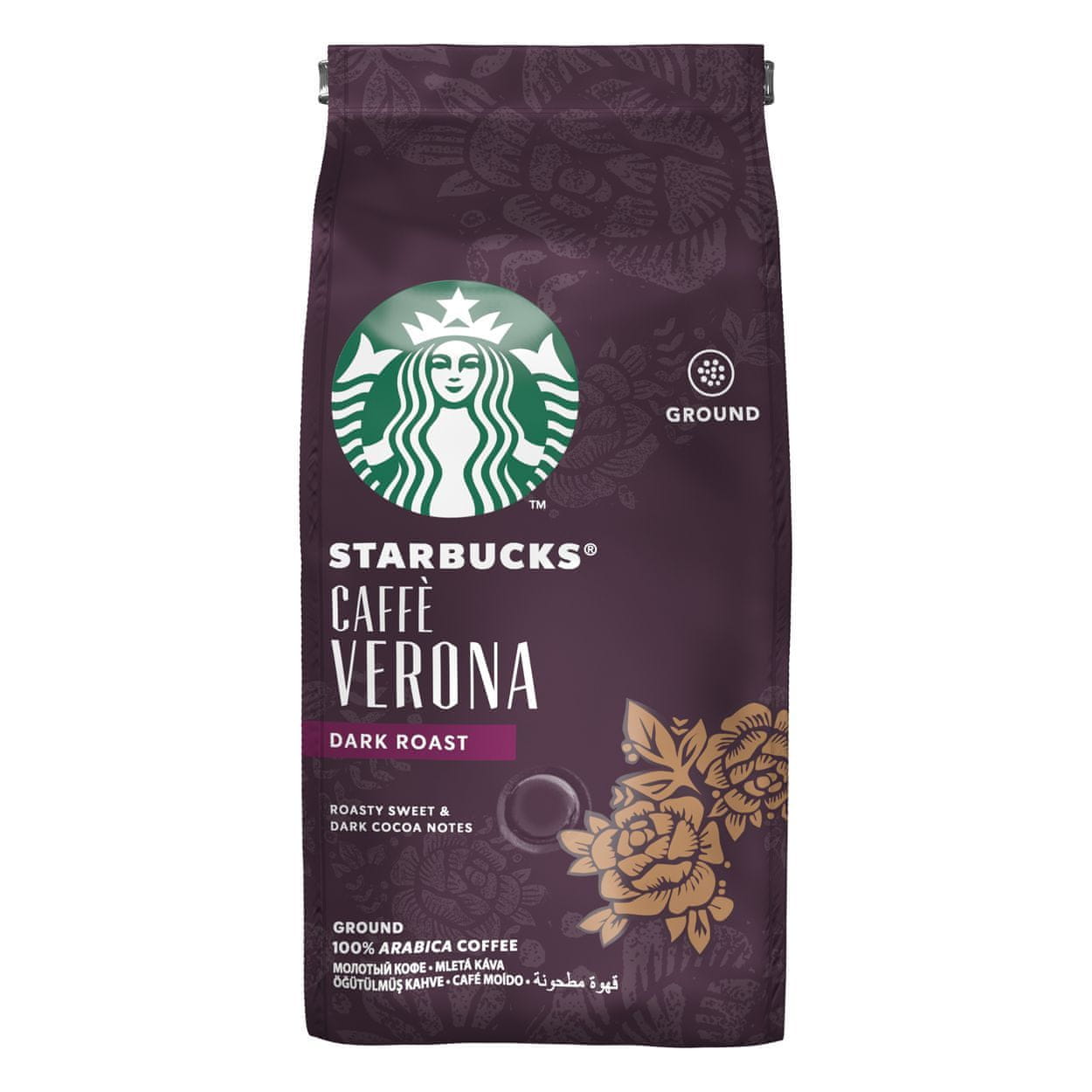 Starbucks mljevena kava Dark Cafe Verona 200 g