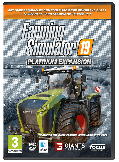 Focus Farming Simulator 19 - Platinum Expansion (PC)