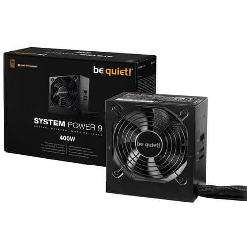 BE QUIET! System Power 9 400W CM 80 Plus bronze