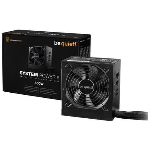 BE QUIET! System Power 9 500W CM 80 Plus bronze
