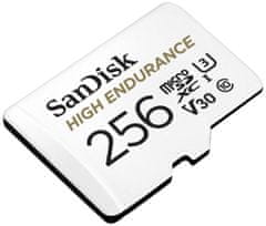 SanDisk Micro SDXC High Endurance memorijska kartica, 256 GB + adapter