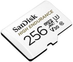 SanDisk Micro SDXC High Endurance memorijska kartica, 256 GB + adapter