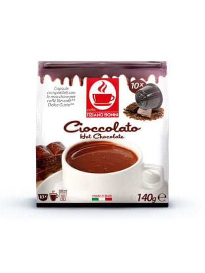 Tiziano Bonini set kapsula Chocolate za aparat za kavu Dolce Gusto 10 komada