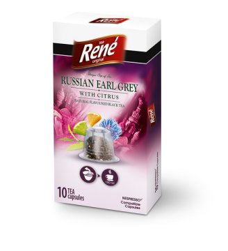 René Earl Grey kapsule za čaj s citrusom za Nespresso 10 ks