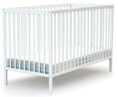 AT4 dječji krevet ESSENTIEL, 60 × 120 cm, bijeli