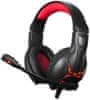 HG8928 gaming slušalice, crno-crvene