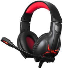 Marvo HG8928 gaming slušalice, crno-crvene