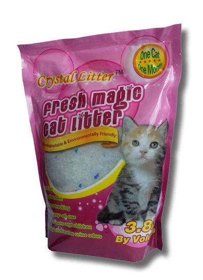 Crystal Litter pijesak za mačji WC Crystal Litter Cat, 3,8 l