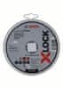 Bosch ravna ploča za rezanje X-LOCK Standard for Inox 125x1x22.23mm, 10 komada (2608619267)