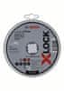 Bosch ravna ploča za rezanje X-LOCK Standard for Inox 125x1x22.23mm, 10 komada (2608619267)