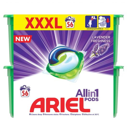 Ariel gel kapsule Lavanda 3u1, 56 kom