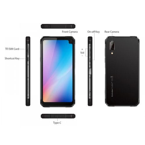 iGET Blackview BV6100 3 GB RAM / 16 GB / 4 x 2.0 Ghz, crni