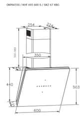 Amica zidna napa OKP6655S (1161161)