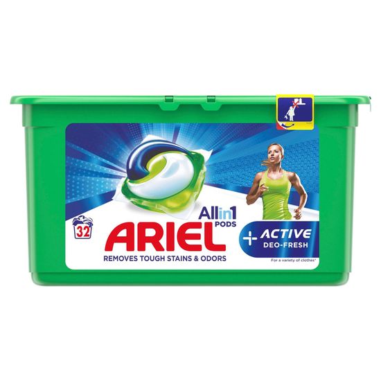 Ariel gel kapsule Active Sport 3in1, 32 kom