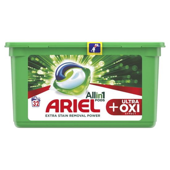 Ariel gel kapsule Ultra OXI All in 1, 32 komada