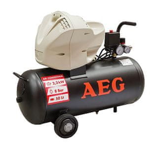Omega air brezoljni batni kompresor AEG0L 50/3