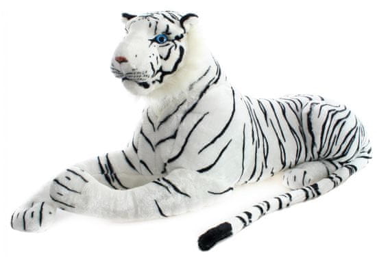 Lamps plišani tigar, bijeli, 110 cm