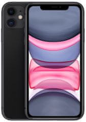 Apple iPhone 11 mobilni telefon, 64GB, crni