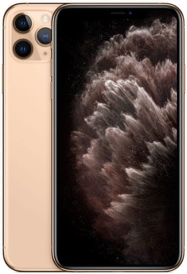 Apple iPhone 11 Pro Max mobilni telefon, 256GB, zlatna