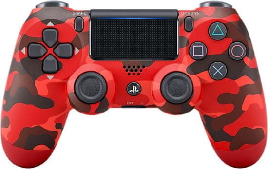 Sony Playstation PS4 kontroler, DualShock 4, Red Camouflage