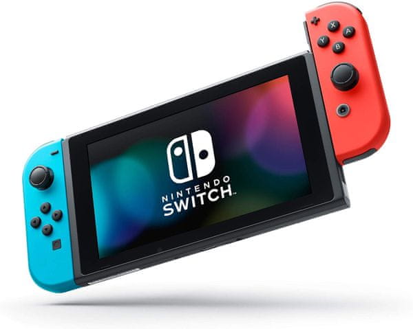 igraća konzola Nintendo Switch, crveno/plava