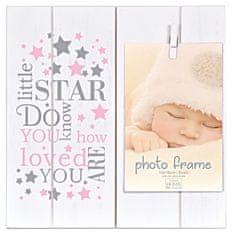 Innova BABY LITTLE STAR CLIPPER okvir MDF 10x15 bijeli