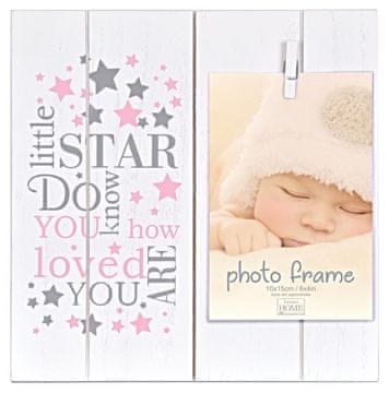 Innova BABY LITTLE STAR CLIPPER okvir MDF 10x15 bijeli