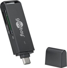 Goobay USB 3.0 - USB-C čitač kartica