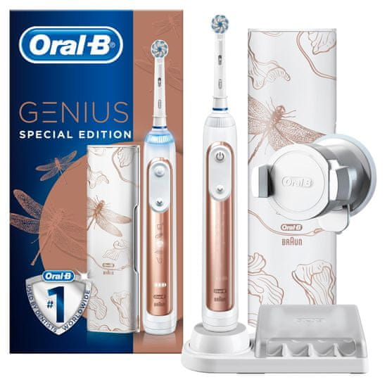 Oral-B Genius 10000 Rose Gold (CR) Special Edition električna četkica za zube