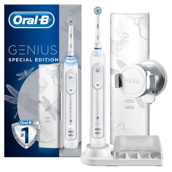 Oral-B Genius 10000N Lotus White Special Edition električna četkica za zube