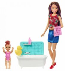 Mattel Barbie dadilja set za igranje – kupanje