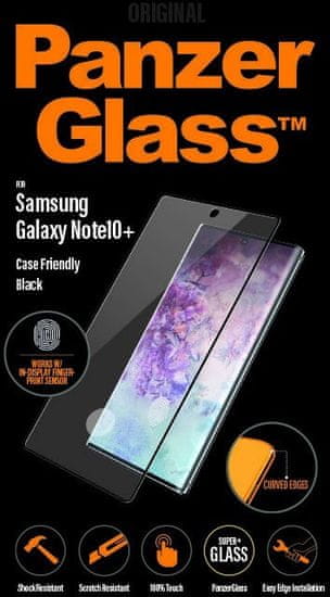 PanzerGlass Panzerglass Samsung Galaxy Note 10+ CF, črn