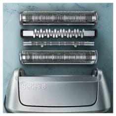 Braun Series 8 8350s brijač, srebrna