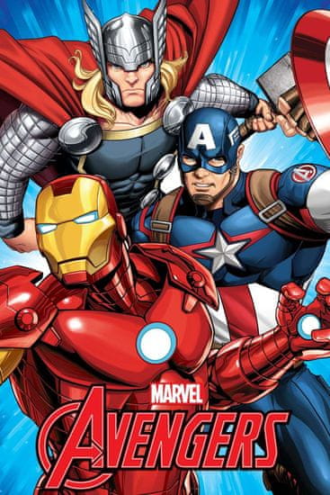 Jerry Fabrics flis deka Avengers