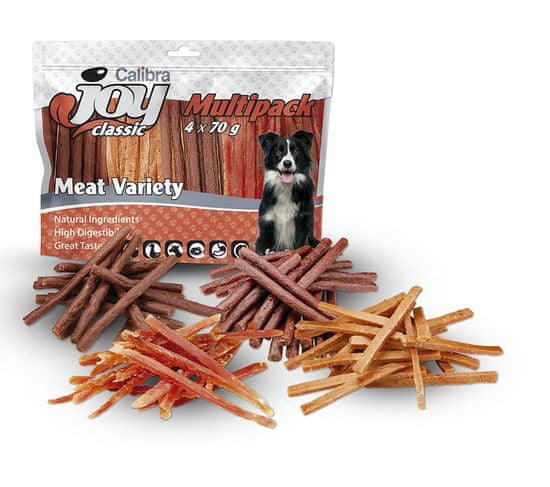 Calibra Joy Dog Multipack grickalice za pse, meso mix, 4 x 70 g