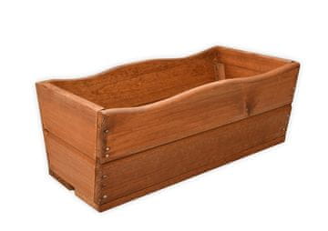 Rojaplast drveno korito za cvijeće, 44cm, smeđe