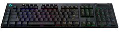 Logitech G915, LIGHTSPEED, GL Clicky gaming tipkovnica, US - HRV g.