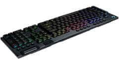 Logitech G915, LIGHTSPEED, GL Clicky gaming tipkovnica, US - HRV g.