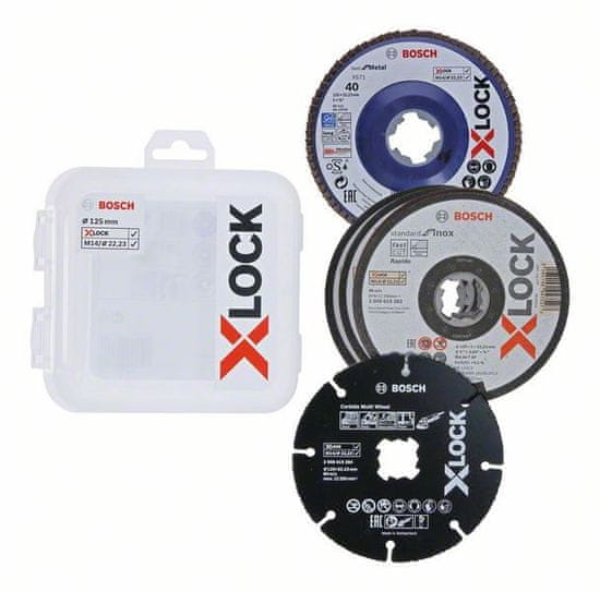 Bosch set ploča X-LOCK 125 mm (2.608.619.374)