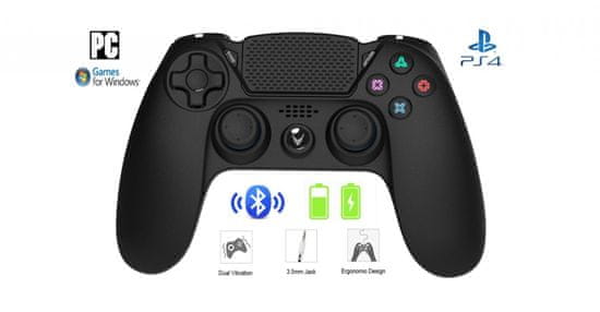 Omega OGPPS4 bežični Gamepad PS4/PC, crni