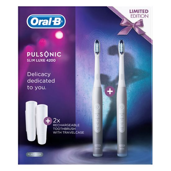 Oral-B električna zubna četkica Pulsonic Slim Luxe 4200 Duo