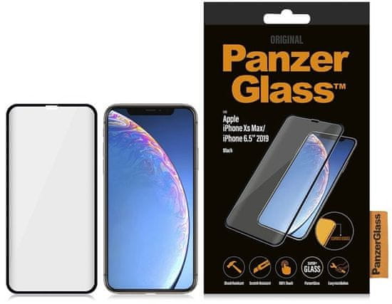 PanzerGlass zaštitno staklo za Apple iPhone Xs Max/11 Pro Max, crno, 2672