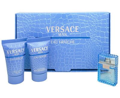 Versace Eau Fraiche Man toaletna voda 5ml + gel za tuširanje 25ml + balzam nakon brijanja 25ml