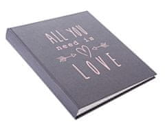 Goldbuch W ALL YOU NEED IS LOVE foto album vjenčane rolice BB-P60 30x31