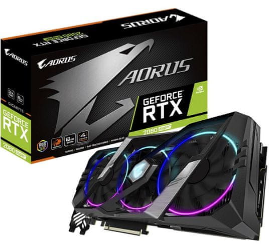 Gigabyte AORUS GeForce RTX 2080 SUPER,8 GB GDDR6 grafička kartica